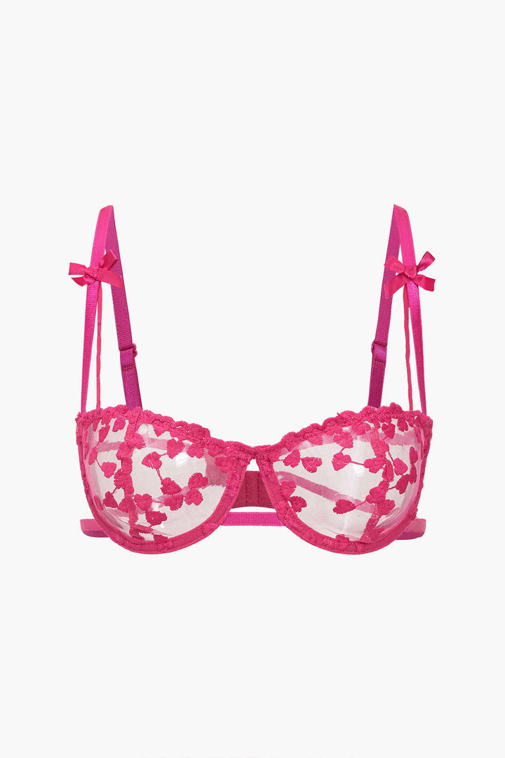 Dantel Nakışlı Bustier Kemerli Lingerie Garter Seti