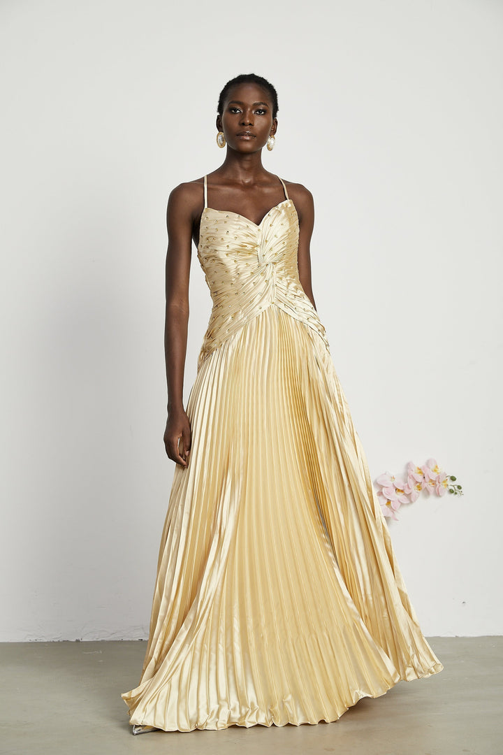 Eline Pilili Maxi Elbise ®