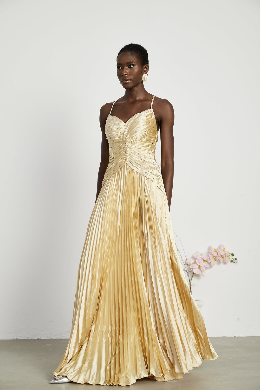 Eline Pilili Maxi Elbise ®