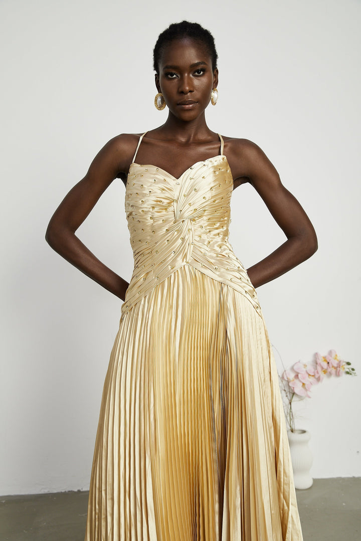 Eline Pilili Maxi Elbise ®