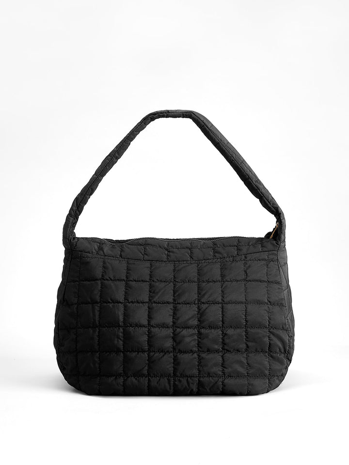 Quilted Luxe Tote Bag