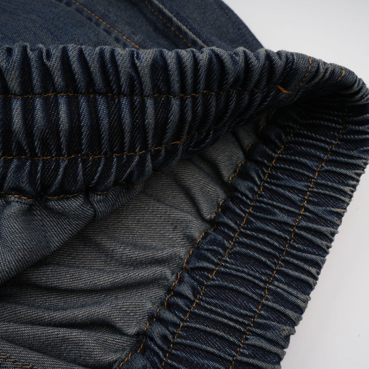 Sylvie Dantel Detaylı Denim Üst Ve Şort Uyumlu Takım