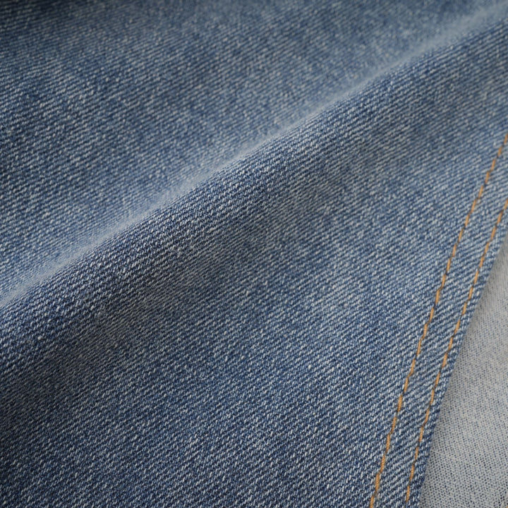 Aélis Şeffaf Panelli Jean Pantolon