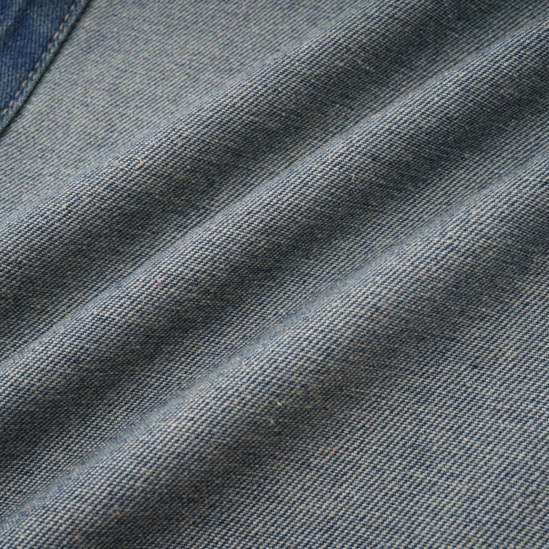 Clothilde Geniş Paça Panelli Jean Pantolon