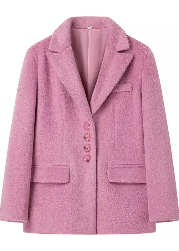 Bella Oversize Yün Dokulu Blazer Ceket