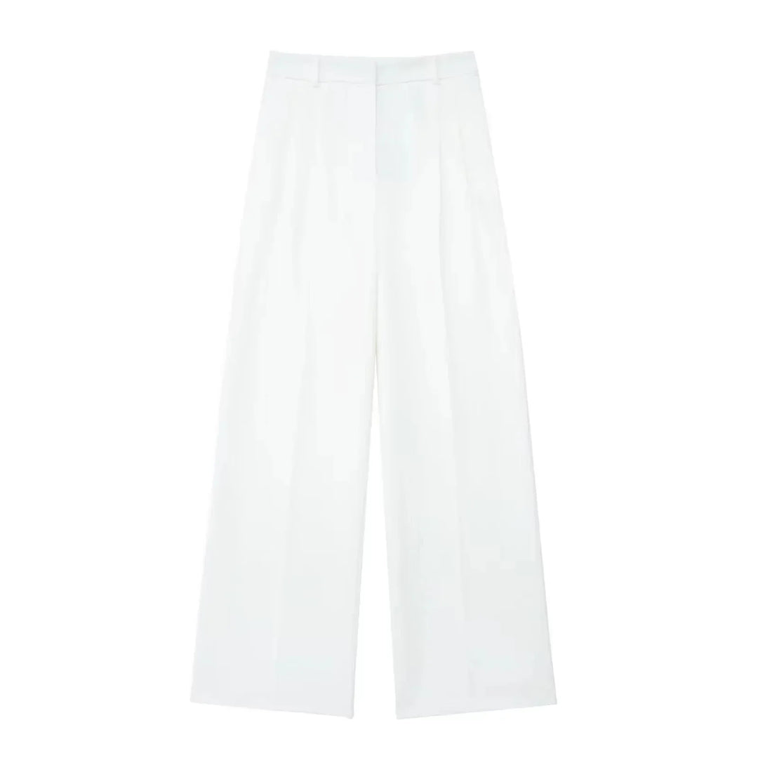 Halter Yaka Yelek ve Pantolon Takımı