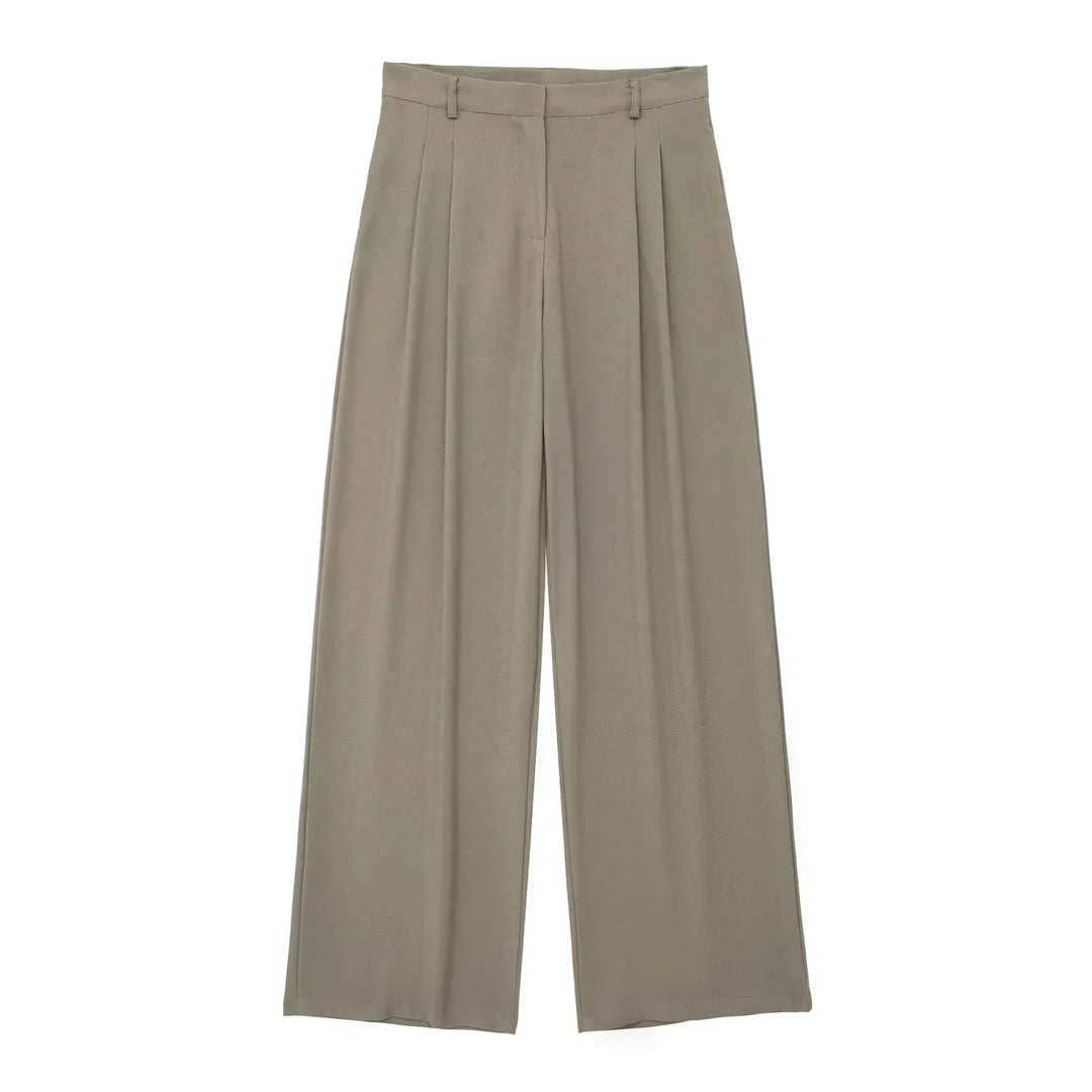 Halter Yaka Yelek ve Pantolon Takımı