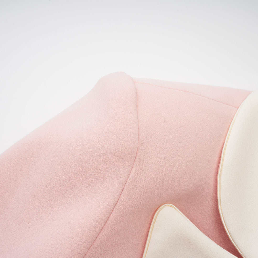 Claretta Renk Bloklu Blazer Ve Pantolon Uyumlu Takım