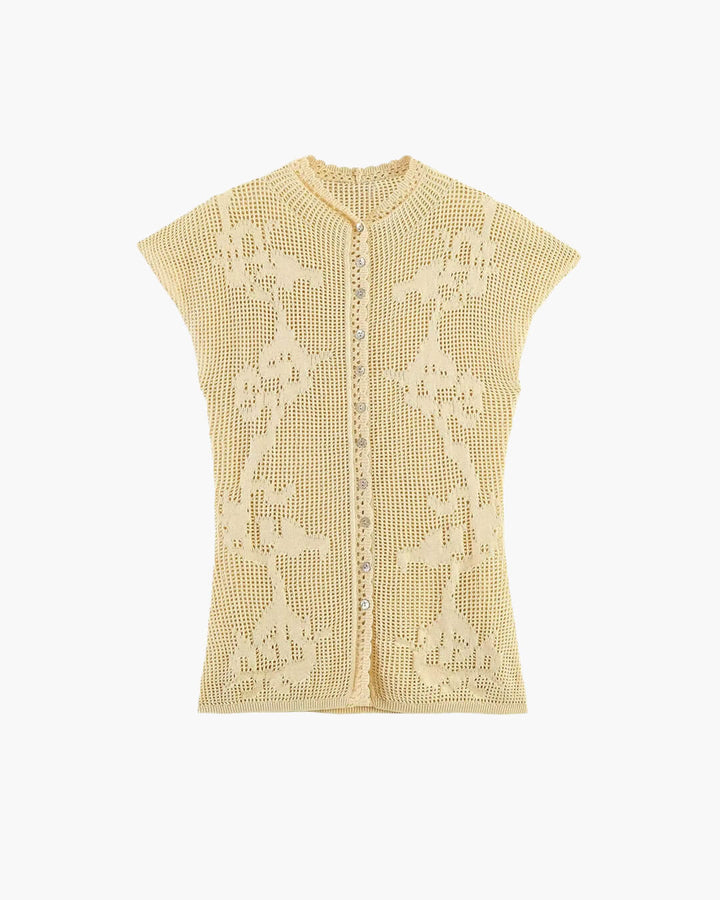 Anne Knitted Cardigan Top