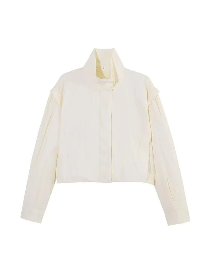 Emma Cropped Windbreaker Jacket