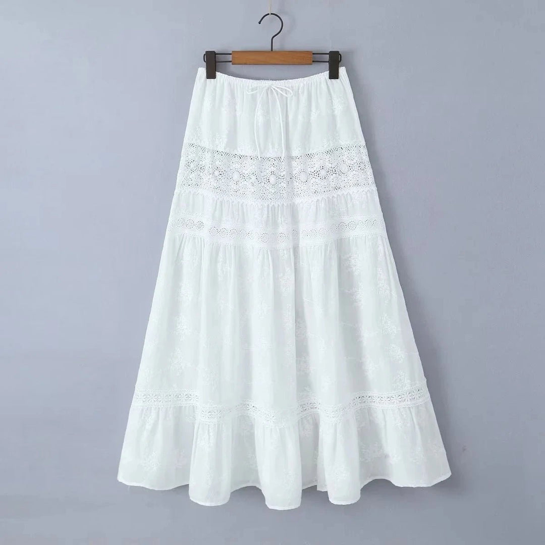 Margot Bohemian Crop Top Maxi Skirt Set