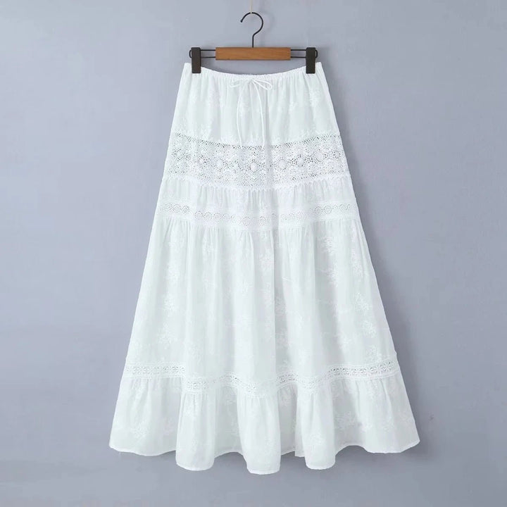 Margot Bohemian Crop Top Maxi Skirt Set