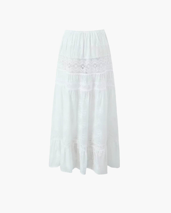 Margot Bohemian Crop Top Maxi Skirt Set